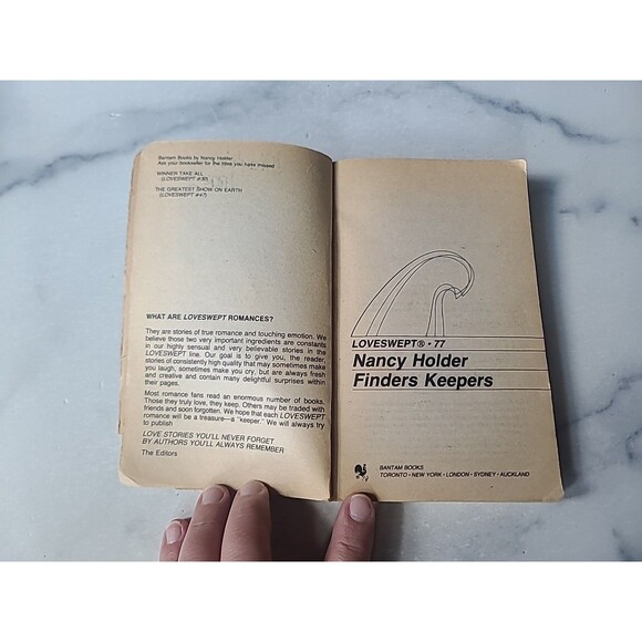 Finders Keepers By Nancy Holder Paperback - Picture 3 of 10